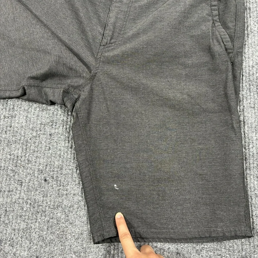 O'Neill Hybrid Chino Shorts Mens 34 Gray Stretch 10 Inseam Casual Summer